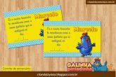 A- Convite Galinha Pintadinha MYU088