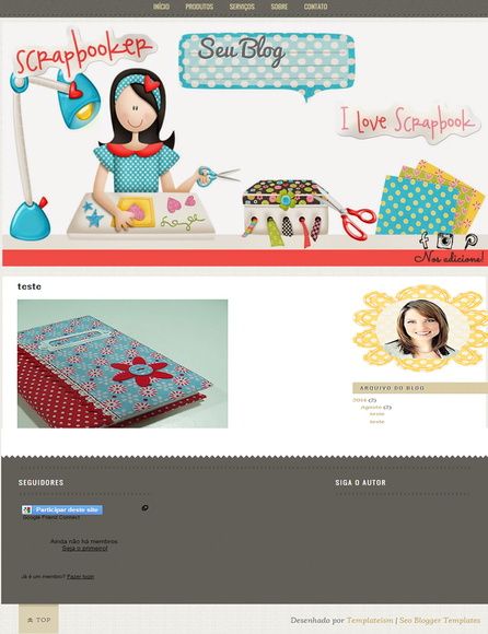 Layout para blog minima