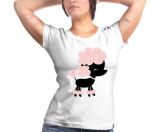 0-Camiseta dog girl